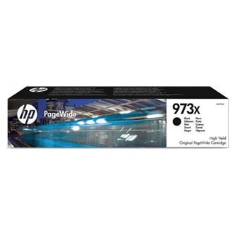 HP originální ink L0S07AE, HP 973X, black, 10000str., HP PW Managed MFP P57750dw, P55250dw,PW Pro 452dn, 47
