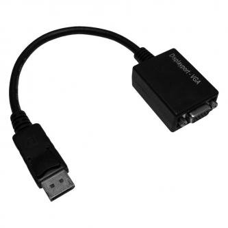 Video Redukce, DisplayPort M-VGA (D-Sub) F, 0, černá