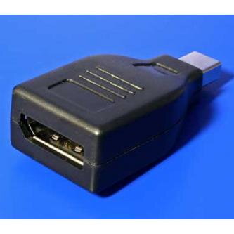 Video Redukce, DisplayPort (mini) M-DisplayPort F, 0, černá, Logo