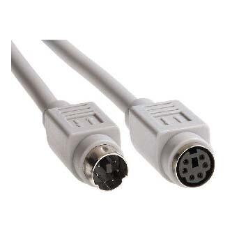 Kabel ke klávesnici (myši) PS/2, PS/2 M- PS/2 F, 2m, šedý, Logo