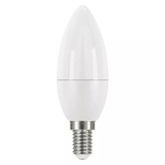 LED žárovka EMOS Lighting E14, 230V, 5W, 470lm, 4000k, neutrální bílá, 30000h, Classic Candle 35x102mm