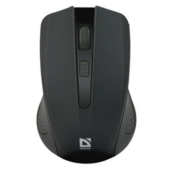 Defender Myš Accura MM-935, 1600DPI, 2.4 [GHz], optická, 4tl., 1 kolečko, bezdrátová, černá, 2 ks AAA, nanopřijímač, rozsah 10m