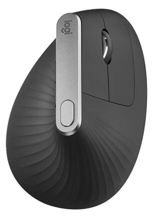 Myš Logitech MX Vertical, šedá, optická, 4000DPI, Tri-Mode