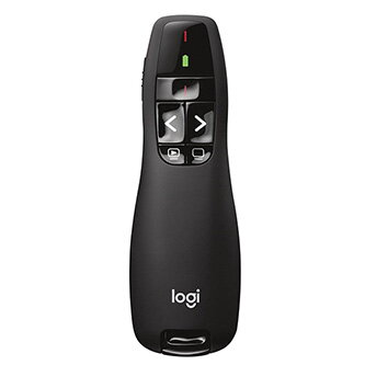 Prezenter R400, 2.4Ghz, černý, Logitech