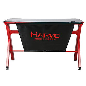 Marvo Herní stůl DE-03 120 x 66 cm, 73 cm, podsvícený
