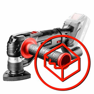 Multifunkční zařízení Graphite 58G013, aku, 18V, Li-Ion, 20000osc./min, 3°, Energy+, poškozený obal