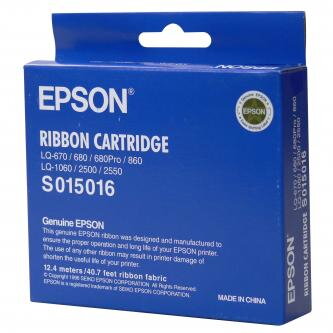 Epson originální páska do tiskárny, černá, pro Epson LQ 2500, 2550, LQ 860, LQ 670, 680, 1060