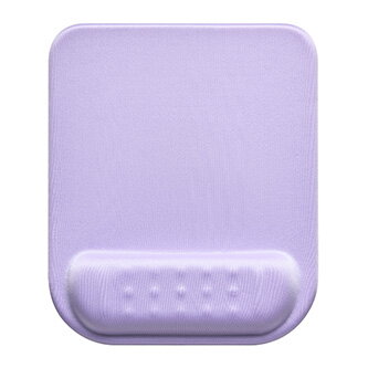 Podložka pod myš a zápěstí, Powerton Ergoline Pastel Edition, ergonomická, fialová, pěnová, Powerton