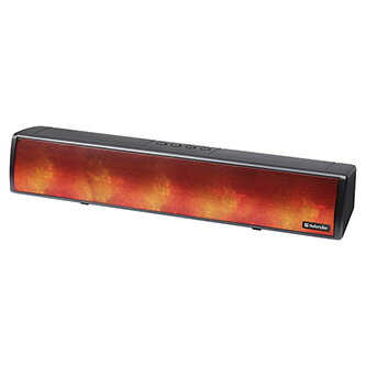 Defender Soundbar Z8, 2.0, 10W, černý, regulace hlasitosti, LED podsvícení, USB/Bluetooth, 90Hz-20kHz