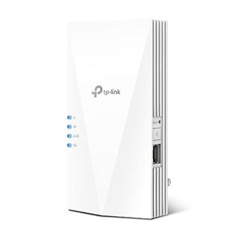 TP-LINK extendery RE700X 2,4 GHz + 5 GHz (dual-band), extender, přístupový bod, IPv6, 574 Mbps (2,4 GHz), 2402 Mbps (5 GHz)Mbps, i