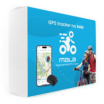GPS tracker na kolo černý, ONI 67379, Mala