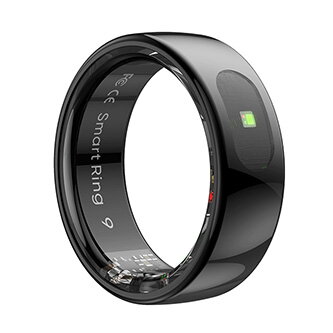 Smart RING PRO černý, měř.stresu, srdeč.tepu, monitoring spánku, 12, Powerton