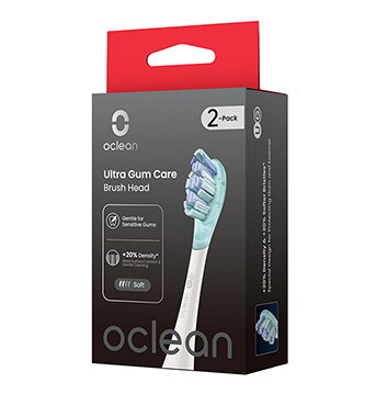 Oclean náhradní hlavice 2 ks ultra white, bílé