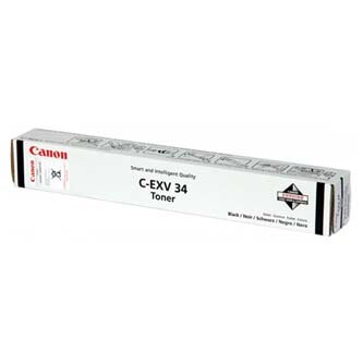 Canon originální toner CEXV34, 3782B002, black, 23000str., poškozený obal typ B
