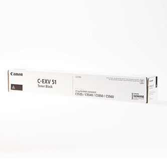 Canon originální toner CEXV51, black, 69000str., 0481C002, Canon iR ADV C5535, C5540, C5550, C5560