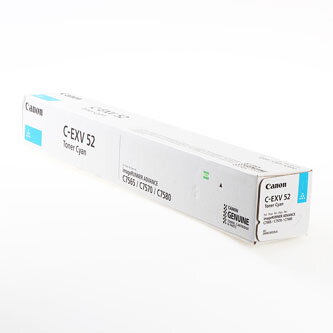 Canon originální toner CEXV52, cyan, 66500str., 0999C002, Canon IRC7565i, IRC7570i, IRC7580i