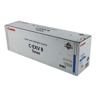 Canon originální toner CEXV8, cyan, 25000str., 7628A002, Canon iR-C, CLC-3200, 2620N, O