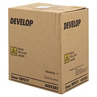 Develop originální toner A0X52D5, yellow, 5000str., TNP51Y, Develop Ineo +3110, O