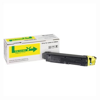 Kyocera originální toner TK-5140Y, yellow, 5000str., 1T02NRANL0, Kyocera ECOSYS M6030cdn, ECOSYS M6530cdn, ECOSYS P6130cdn, O