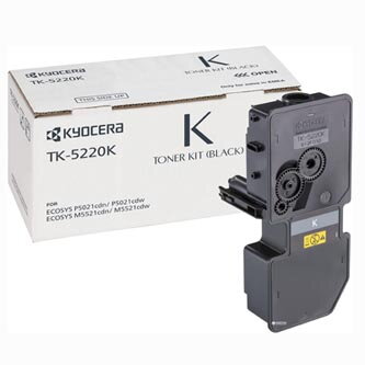 Kyocera originální toner TK-5220B, black, 1200str., 1T02R90NL1, Kyocera 5521, 5521cdn, 5521cdw