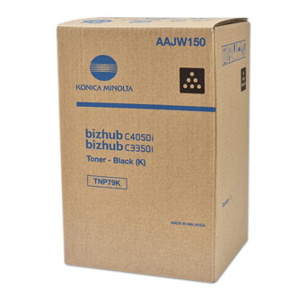 Konica Minolta originální toner AAJW150, black, 13000str., TNP79K, Konica Minolta Bizhub C3350i,C4050i, O