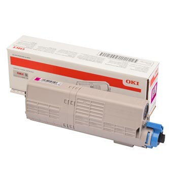 OKI originální toner 46490606, magenta, 6000str., OKI C532, MC573, O