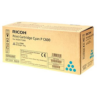 Ricoh originální toner 408315, cyan, 12000str., Ricoh P C 600, O