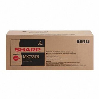 Sharp originální toner MX-C35TB, black, 9000str., Sharp MX-C357F, MX-C407P, O