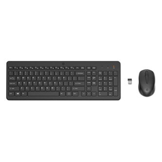 HP HP 330, Sada klávesnice s bezdrátovou optickou myší, AA, SK, ergonomická, bezdrátový přijímač USB typ 2.4 [GHz], bezdrátová, če