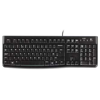 Logitech K120, Klávesnice CZ, klasická, 920-002485, 920-002641 typ drátová (USB), černá