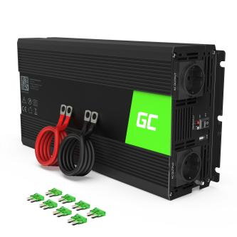 Měnič Green Cell® 24V na 230V čistá sinusoida 1500W