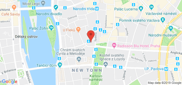 Google map: myslíkova 30, praha